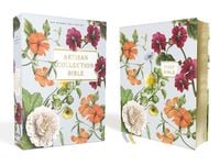 Produktbild: Niv, Artisan Collection Bible, Leathersoft, Blue Floral, Red Letter Edition, Comfort Print