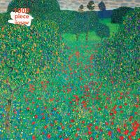 Produktbild: Puzzle - Gustav Klimt: Feld mit Mohn