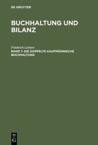 Produktbild: Die doppelte kaufm&auml;nnische Buchhaltung