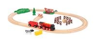 Produktbild: BRIO World - Rote Lola Bauernhof Zugset