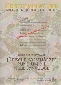Produktbild: J&uuml;dische Kassen&auml;rzte rund um die Neue Synagoge