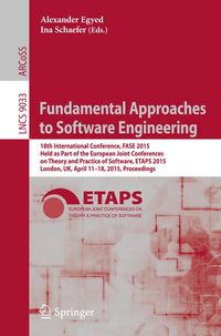 Produktbild: Fundamental Approaches to Software Engineering