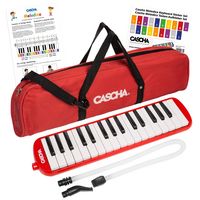 Produktbild: Melodica Red (incl. case and mouthpiece)