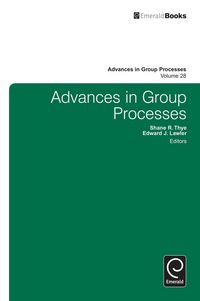 Produktbild: Advances in Group Processes