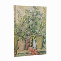 Produktbild: 18-Monatskalender 2026 - 2027 Cezannes Terrakotta-T&ouml;pfe und Blumen Midi Horizontal