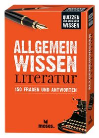 Produktbild: Quizzen & Wissen Allgemeinwissen Literatur