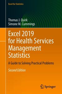 Produktbild: Excel 2019 for Health Services Management Statistics