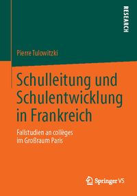 Produktbild: Schulleitung und Schulentwicklung in Frankreich