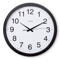 Produktbild: Hama 00185876 Quarz Wanduhr 40cm x 400mm x 400mm x 50mm Schwarz