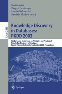 Produktbild: Knowledge Discovery in Databases: PKDD 2003