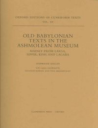 Produktbild: Old Babylonian Texts in The As