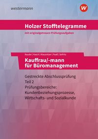 Produktbild: Holzer Stofftelegramme Baden-W&uuml;rttemberg &ndash; Kauffrau/-mann f&uuml;r B&uuml;romanagement