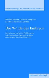 Produktbild: Die Würde des Embryos
