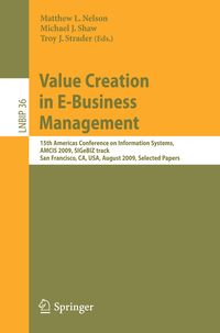 Produktbild: Value Creation in E-Business Management