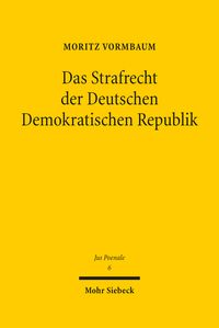 Produktbild: Das Strafrecht der Deutschen Demokratischen Republik