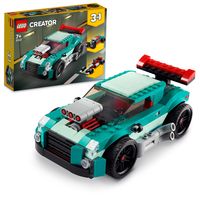 Bild vom Artikel LEGO Creator 31127 Straßenflitzer, 3-in-1 Spielzeugauto, Rennwagen vom Autor 