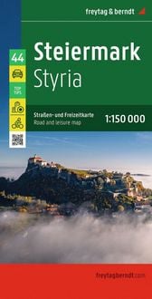 Produktbild: freytag & berndt Stra&szlig;enkarte Steiermark 1:150.000