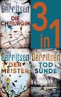 Produktbild: Rizzoli & Isles Band 1-3: - Die Chirurgin / Der Meister / Tods&uuml;nde (3in1-Bundle)