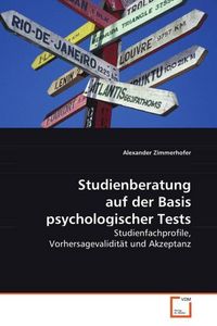 Produktbild: Zimmerhofer, A: Studienberatung auf der Basis psychologische