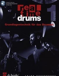 Produktbild: Real Time Drums, mit Audiotracks Online.Level.1