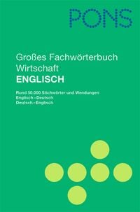 Produktbild: PONS Gro&szlig;es Fachw&ouml;rterbuch Wirtschaft