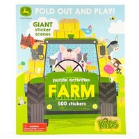Produktbild: John Deere Kids Farm: 500 Stickers and Puzzle Activities