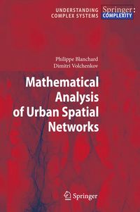 Produktbild: Mathematical Analysis of Urban Spatial Networks