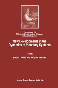 Produktbild: New Developments in the Dynamics of Planetary Systems