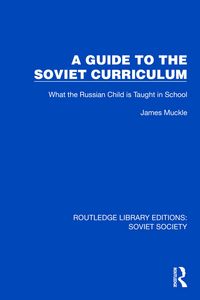 Produktbild: A Guide to the Soviet Curriculum