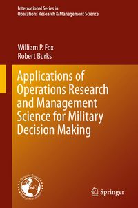 Produktbild: Applications of Operations Research and Management Science for Military Decision Making