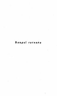 Produktbild: Bangui Raconte