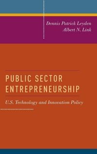 Produktbild: Public Sector Entrepreneurship