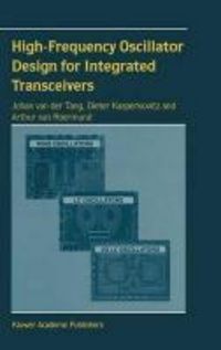 Produktbild: High-Frequency Oscillator Design for Integrated Transceivers