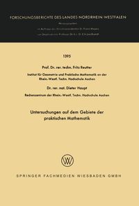 Produktbild: Untersuchungen auf dem Gebiete der praktischen Mathematik