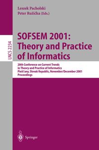 Produktbild: SOFSEM 2001: Theory and Practice of Informatics