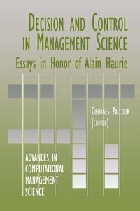Produktbild: Decision & Control in Management Science