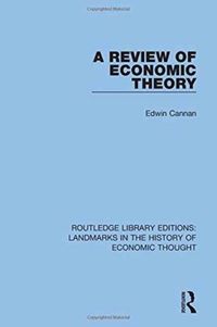 Produktbild: Cannan, E: A Review of Economic Theory