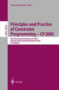 Produktbild: Principles and Practice of Constraint Programming - CP 2003