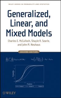 Produktbild: Generalized, Linear, and Mixed Models