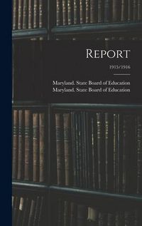 Produktbild: Report; 1915/1916