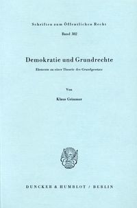 Produktbild: Demokratie und Grundrechte.