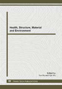 Produktbild: Health, Structure, Material and Environment