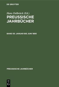 Produktbild: Januar bis Juni 1890