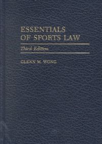 Produktbild: Essentials of Sports Law