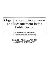 Produktbild: Organizational Performance and Measurement in the Public Sector