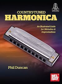 Produktbild: Country-Tuned Harmonica an Illustrated Guide for Melodies & Improvisations