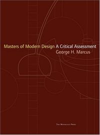 Produktbild: Masters of Modern Design: A Critical Assessment
