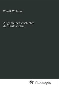 Produktbild: Allgemeine Geschichte der Philosophie
