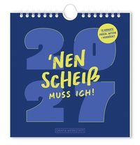 Produktbild: Postkartenkalender 2027 'Nen Schei&szlig; muss ich!