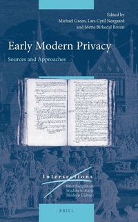 Produktbild: Early Modern Privacy